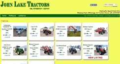 Desktop Screenshot of johnlaketractors.com